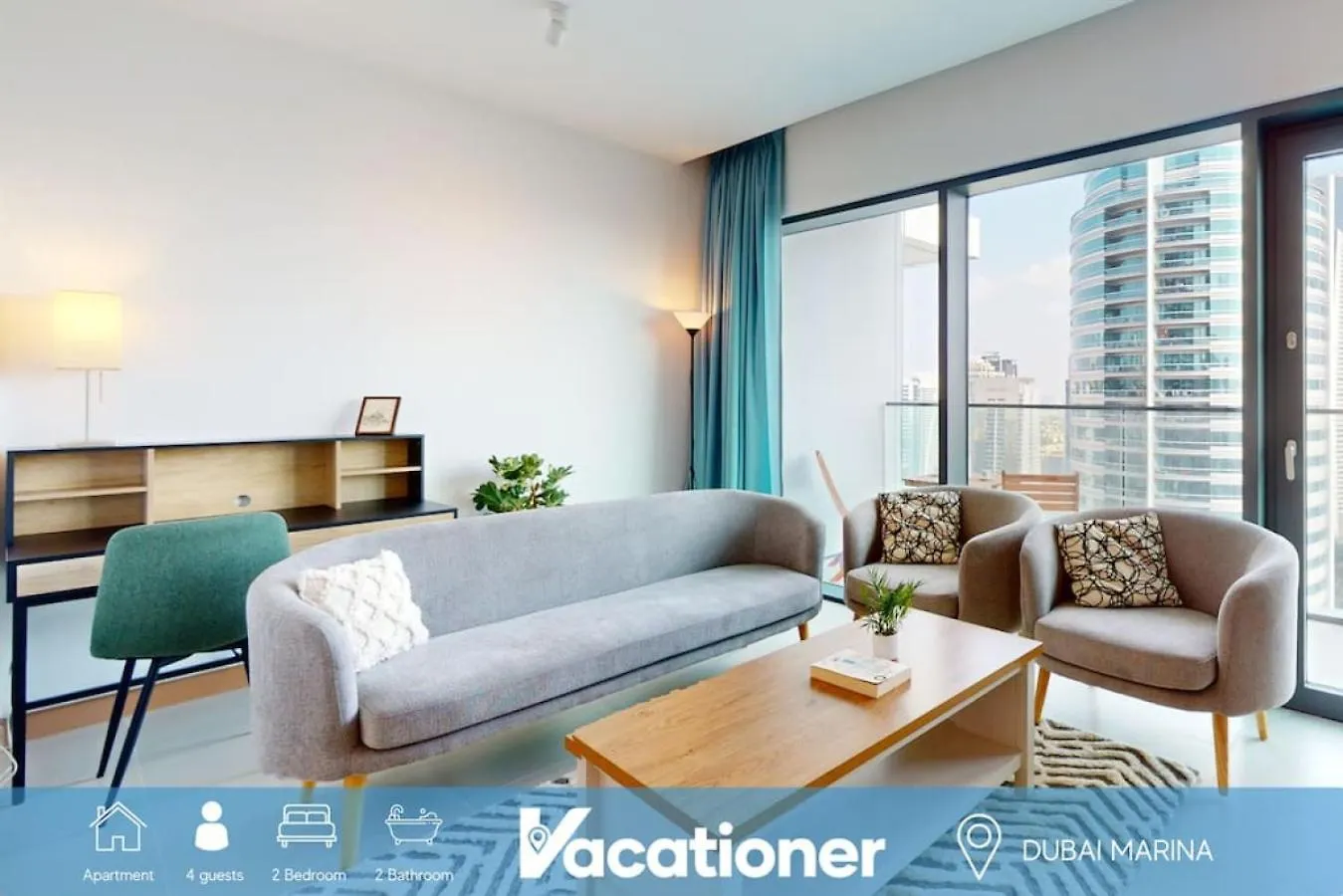 Vida Residence - Modern Two Bedroom contacts
